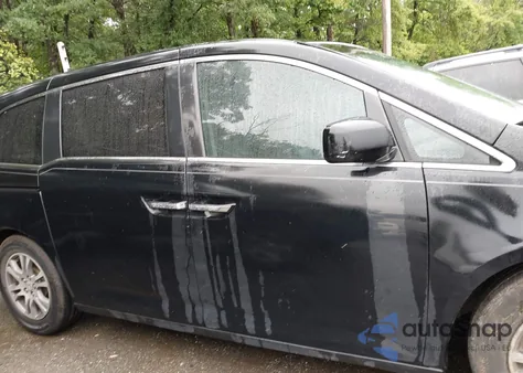 2012 Honda Odyssey Ex-L из США, поврежденный, VIN 5FNRL5H67CB005383